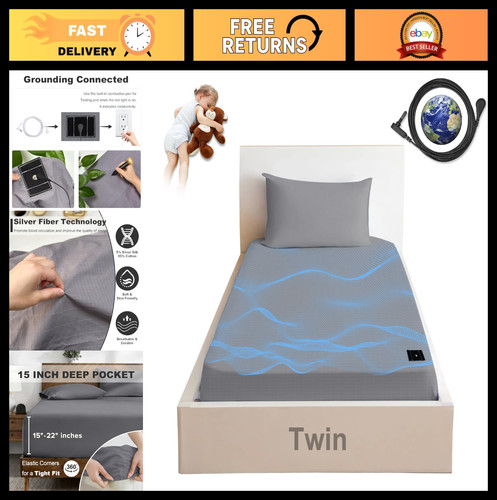Grounding twin fitted sheet - twin,