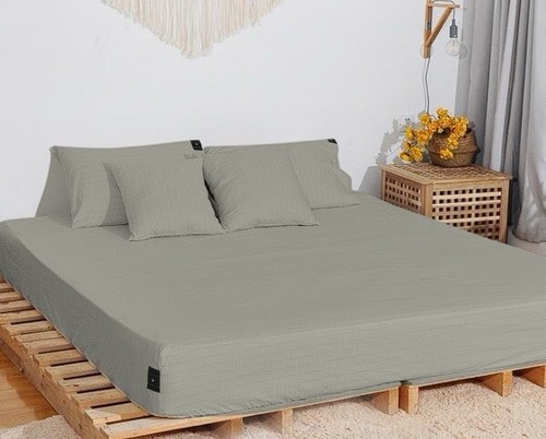 Green earthing sheet - green, double